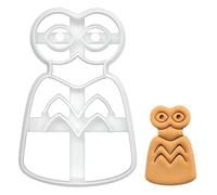 BAKERLOGY Single Eye Idol Cookie Cutter - Detailed Biscuit Cutter Design for Baking and Crafts, Ideal on Fondant, Dough, Clay