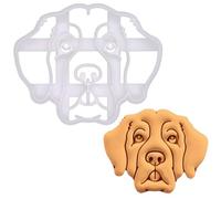 BAKERLOGY St Bernard Face Cookie Cutter - Detailed Biscuit Cutter Design for Baking and Crafts, Ideal on Fondant, Dough, Clay