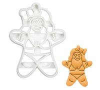 BAKERLOGY Summer Bikini Gingerbread Woman Cookie Cutter - Detailed Biscuit Cutter Design for Baking and Crafts, Ideal on Fondant, Dough, Clay