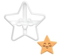 BAKERLOGY You are A Star Cookie Cutter - Detailed Biscuit Cutter Design for Baking and Crafts, Ideal on Fondant, Dough, Clay