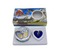 Bakermiche Love Wish Pearl Kit for Adults Kids Make a Wish Kit Love Creations Kit DIY Oyster Pearl Necklace Kit Cultured Freshwater Pearl Heart Cage Locket Pendant Necklace