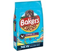 Bakers 2 x Senior Dry Dog Food and Veg, Chicken, 12.44 kg