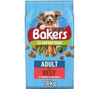 Bakers Adult Beef Dog Food 14kg