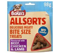 BAKERS Allsorts Chicken, Beef and Lamb Dog Treats 98g