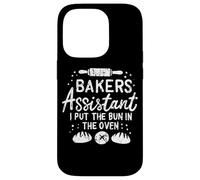 Bakers Assistant Put The Bun In The Oven Case for iPhone 14 Pro