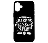 Bakers Assistant Put The Bun In The Oven Case for iPhone 16 Plus