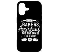 Bakers Assistant Put The Bun In The Oven Case for iPhone 17