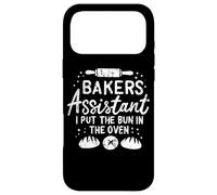 Bakers Assistant Put The Bun In The Oven Case for iPhone 17 Pro Max