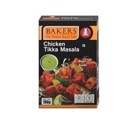 Bakers Chicken Tikka Masala Mix, Indian Spice Powder, Authentic Flavorful Blend for Delicious Chicken Tikka - 100g (Pack of 1)