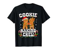 Bakers Christmas Cookie Crew Family Baking Team Holiday Cute T-Shirt