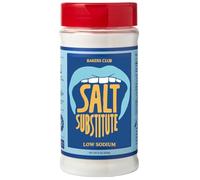 BAKERS CLUB EST 1991 Low Sodium Potassium Salt Substitute - 70% Less Sodium, Perfect for High Blood Pressure Diets, Sodium-Free Alternative with Real Salt Flavor