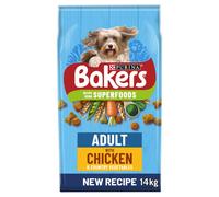 Bakers Complete Chicken & Veg Dry Dog Food - 14kg