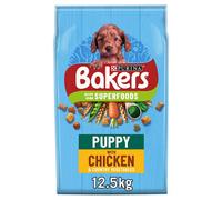 Bakers Complete Puppy Junior Chicken & Veg Dog Food 12.5Kg
