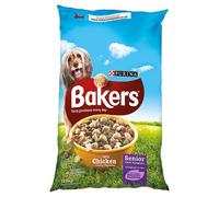 Bakers Complete Senior Dry Dog Food with Tasty Chicken Rice and Country Vegetables, 12.5kg