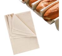 Bakers Couche Professional Large Proofing Cloth Bread Making Baking Proofing Cloth for Baguette Proving Bread Cloche Loaf Dough
