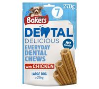 Bakers Dental Delicious Dog Chews - Large Chicken - 270g