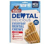 Bakers Dental Delicious Dog Chews - Large Chicken - 270g