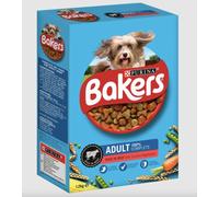 Bakers Dry Dog Food Beef and Veg 1 kg