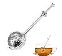 Baker's Dusting Wand - Powdered Sugar Shaker Duster | Flour Dustings Shaker, Multifunctional Fine Mesh Powder Sprinkler, Baking Sifters Dusting Wand, Flour Sifter with Spring Operated Handle