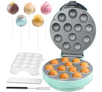 Baker's Friend BF-CPM01 Cake Pop Maker, Plastic Metal, Aquamarine
