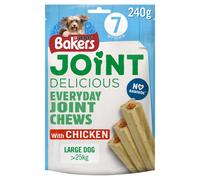 Bakers Joint Delicious Large Chicken Dog Chews 240g Pack of 6