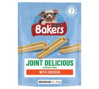 Bakers Joint Delicious Medium Chicken Dog Chews 180g (Pack of 6)