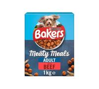 Bakers Meaty Meals Adult Dry Dog Food Beef 1kg - The Product Should Be Stored In A Dry And Clean Place At Ambient Temperature