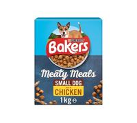 Bakers Meaty Meals Adult Small Dry Dog Food Chicken 1kg - The Product Should Be Stored In A Dry And Clean Place At Ambient Temperature - Flavour: Chicken - Weight: 1kg