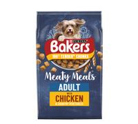 Bakers Meaty Meals Dog Food With Tender Chunks Rich in Chicken - Size: 1kg