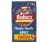 BAKERS Meaty Meals Dry Dog Food - Chicken - 2.7kg