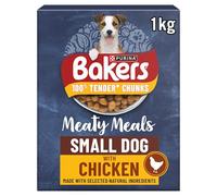 BAKERS Meaty Meals Small Adult Dry Dog Chicken 1kg (Pack of 5)