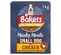 BAKERS Meaty Meals Small Dog Chicken Dry Dog Food 1kg (Pack of 5)