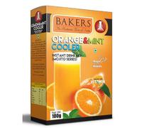 Bakers Orange and Mint Cooler | Easy to Prepare Refreshing Beverage Mix, Naturally Flavoured, Ideal for Summer Drinks - 100gm (Pack of 3)