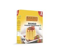 Bakers Pudding Powder, Instant Dessert Mix (80g (Pack Of 3), Mango)