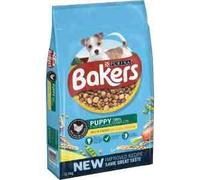 Bakers Puppy 100% Dry Dog Food, Rich in Chicken with Country Vegetables, 12.5kg