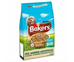 Bakers Puppy Chicken & Veg Dog Food Dry 12.5kg
