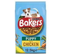 Bakers Puppy Dry Dog Food - Chicken With Vegetables - 12.5kg