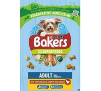 Bakers Purina Adult with Tasty Chicken & Country Vegetables 1.1kg Dog Food