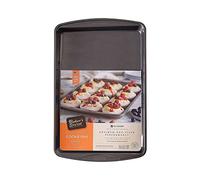 Baker's Secret Nonstick Cookie Sheet 13" baking area, Carbon Steel Small Size Cookie Tray with Premium Food-Grade Coating, Non-stick Cookie Sheet, Bakeware DIY Baking Accessories - Classic Collection