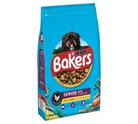 Bakers Senior Dry Dog Food Chicken and Veg - 2.85kg