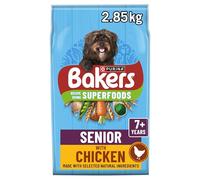 BAKERS Senior Chicken with Vegetables Dry Dog Food 2.85kg