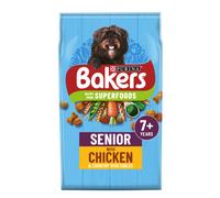 BAKERS Superfoods Senior Chicken with Vegetables Dry Dog Food - 2.85kg