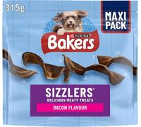 BAKERS Sizzlers Bacon Dog Treats 315G (Pack of 3)