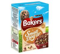 Bakers Small Dog Beef & Veg Dry Food 1kg (PACK OF 4)