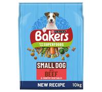 Bakers Small Dry Dog Food Beef & Veg 10Kg
