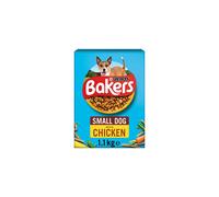 Bakers Small Dry Dog Food Chicken & Veg 1.1kg (Pack of 4)