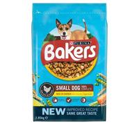 Bakers Small Dry Dog Food Chicken & Veg, 2.85kg