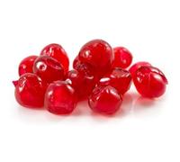 Bakers Street Glace Cherries Whole 10kg - Baking and Garnishing, Candied Cherries for Christmas Cakes, Desserts, Ice Cream, Tarts, Premium Quality Candied Fruit, Pie, Smoothies, Jam, Dips and more