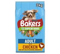 BAKERS Superfoods Chicken with Vegetables Dry Dog Food - 3kg