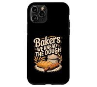 Bakers We Knead The Dough Bread Rolling Pin Wheat Case for iPhone 11 Pro
